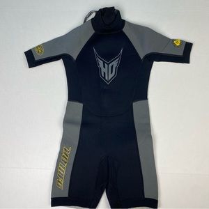 HO Sports Junior Youth Kids Size 8 Wetsuit Scuba Shorts Nylon Neoprene Water